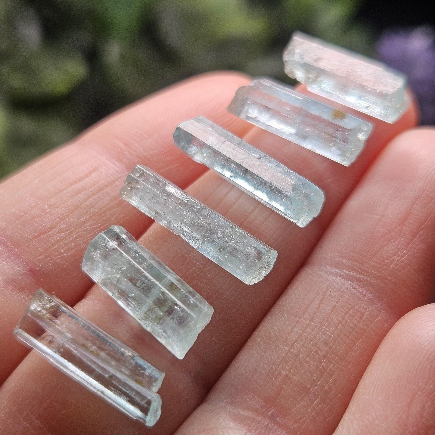 Raw Emerald Crystal: Nigerian Emerald Stone, Natural Crystal, Green Beryl Aquamarine