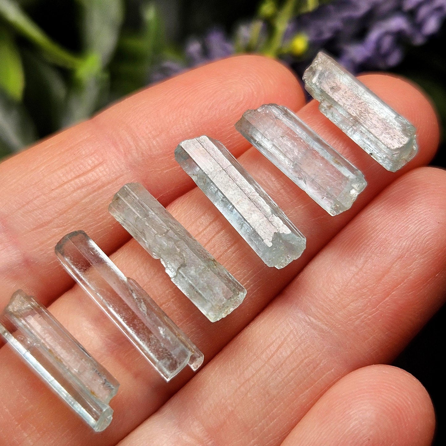 Nigerian Emerald Crystal, Raw Emerald Specimen, Natural Hexagonal Stone, Green Beryl