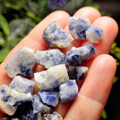 Raw Blue Sapphire Stone, Natural Himalayan Sapphire Crystal from Badakhshan, Color Zoning Sapphire