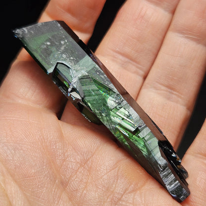 Vivianite Crystal Specimen 16.09g, Terminated Vivianite Crystal, Raw Blue