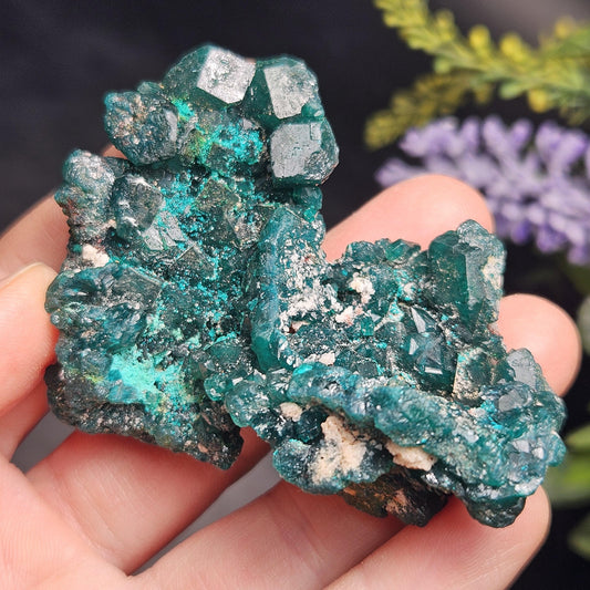 Dioptase Specimen from Congo 50.15g
