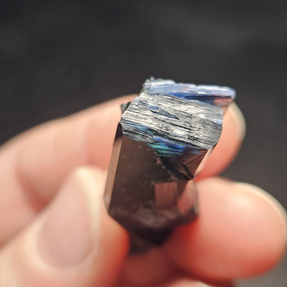 Vivianite Crystal Specimen 9.54g, Terminated Vivianite Crystal, Raw Blue