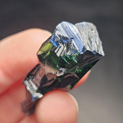 Vivianite Crystal Specimen 9.54g, Terminated Vivianite Crystal, Raw Blue