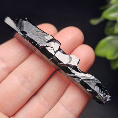 Vivianite Blade Crystal Specimen 14.50g, Terminated Vivianite Crystal, Raw Blue