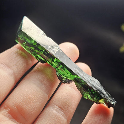 Vivianite Blade Crystal Specimen 14.50g, Terminated Vivianite Crystal, Raw Blue