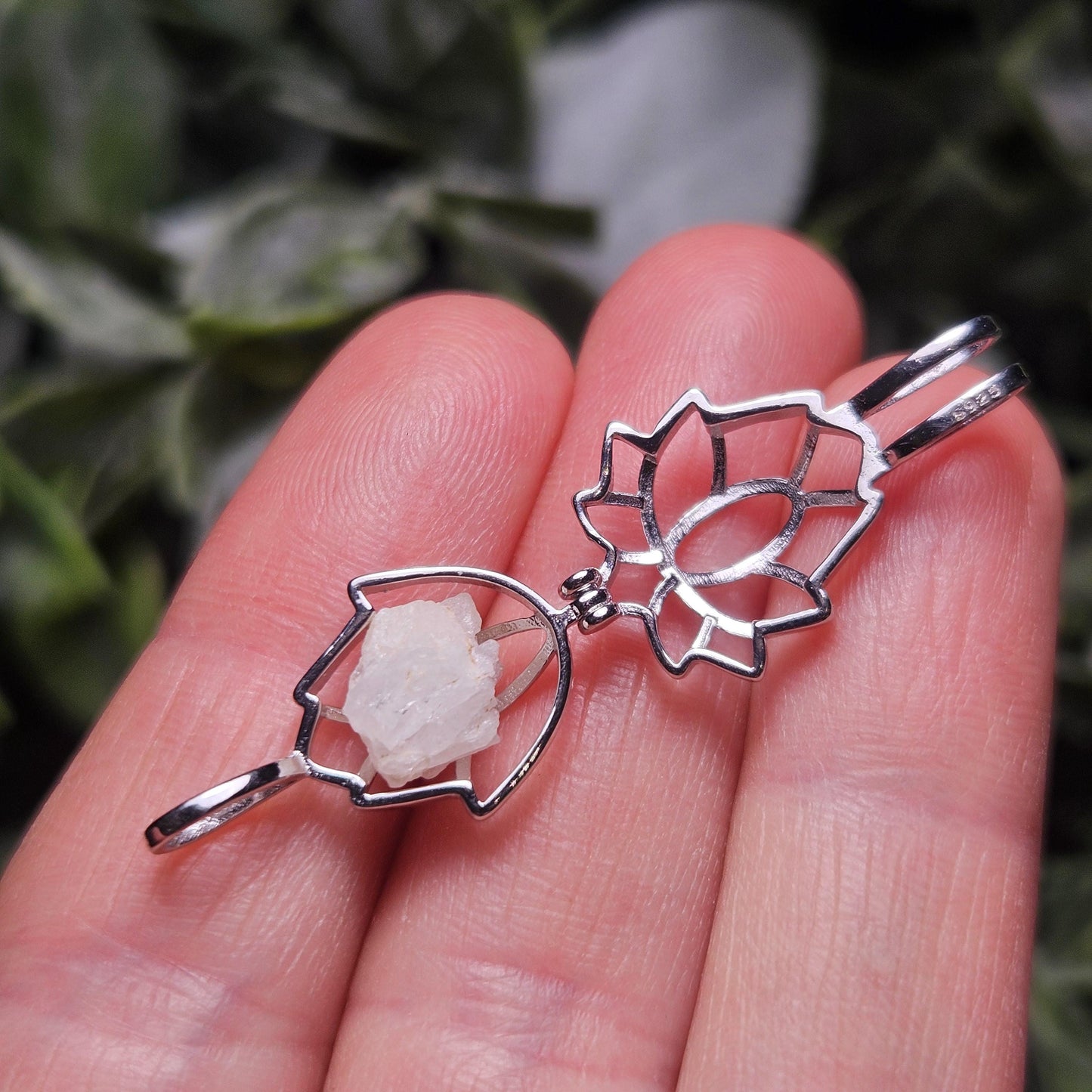 Phenacite Sterling Silver Pendant, Phenacite Necklace, Phenacite Jewelry, Phenakite Pendant, Phenacite Crystal