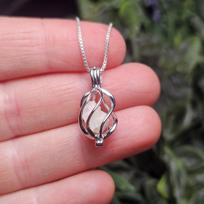 Sterling Silver Phenacite Crystal Pendant, Phenacite Necklace, Phenacite Jewelry, Phenakite Pendant