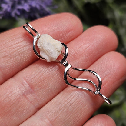 Sterling Silver Phenacite Crystal Pendant, Phenacite Necklace, Phenacite Jewelry, Phenakite Pendant