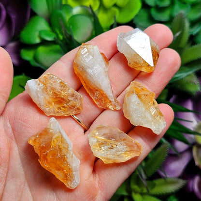 Raw Citrine Crystal, Brazilian Citrine Stone, Citrine Gemstone, Yellow Birthstone