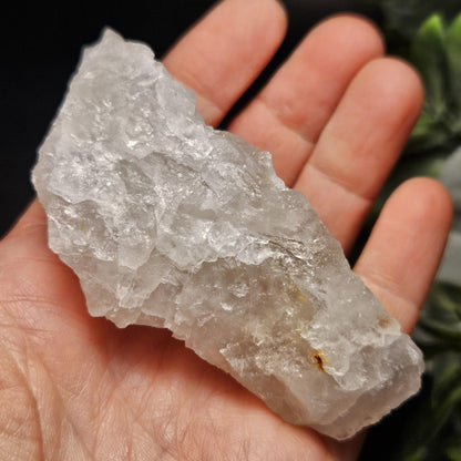 Green Tourmaline in Quartz Crystal 76.77g, Brazilian Quartz with Tourmaline, Green Tourmaline Specimen, Tourmaline in Quartz Crystal