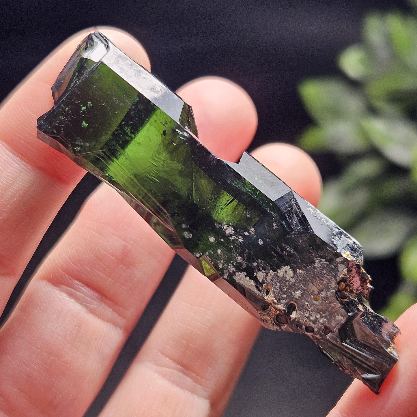 Vivianite Crystal Specimen 17.15g, Terminated Vivianite Crystal, Raw Blue