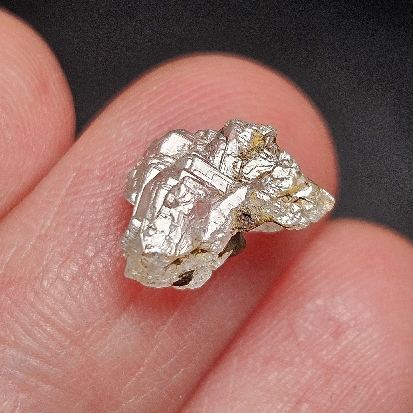 Etched Phenacite Crystal 2.61ct, Nigerian Phenakite Stone, Etched Phenakite