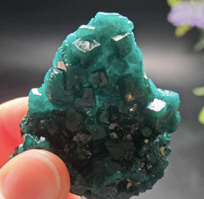 Dioptase Specimen from Congo 42.39g