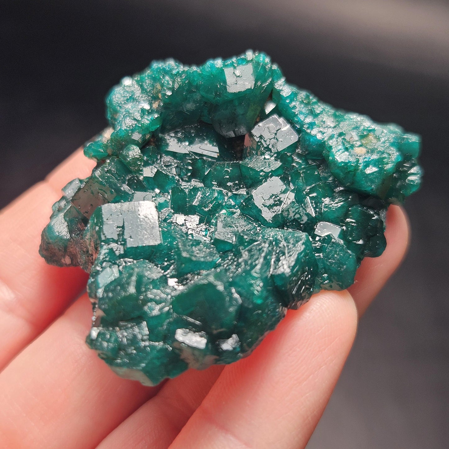 Dioptase Specimen from Congo 42.39g