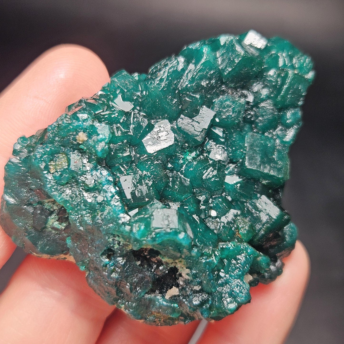 Dioptase Specimen from Congo 42.39g