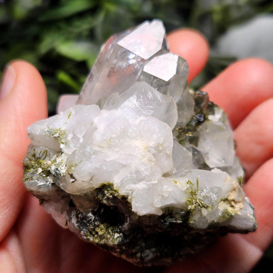 Dream Quartz Crystal Cluster 138g