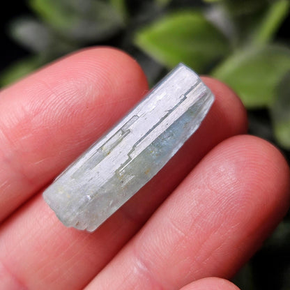 Terminated Aquamarine Crystal from Nigeria 3.55g, Nigerian Emerald Aquamarine, Vanadium Beryl