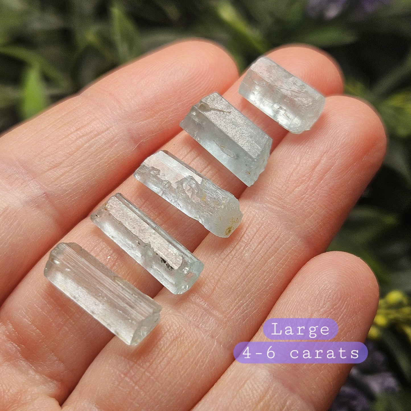 Raw Emerald Crystal: Nigerian Emerald Stone, Natural Crystal, Green Beryl Aquamarine