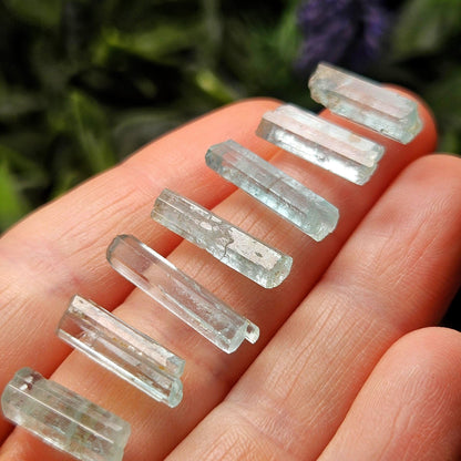 Raw Emerald Crystal: Nigerian Emerald Stone, Natural Crystal, Green Beryl Aquamarine