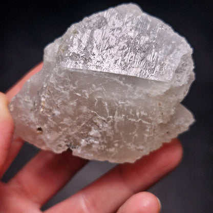 Green Tourmaline in Quartz Crystal 130.59g, Brazilian Quartz with Tourmaline, Green Tourmaline Specimen, Tourmaline Crystal