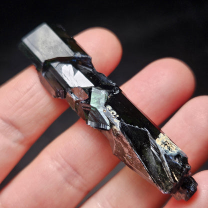 Vivianite Crystal Specimen 11.97g, Terminated Vivianite Crystal, Raw Blue