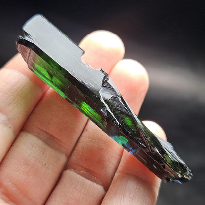 Vivianite Crystal Specimen 16.09g, Terminated Vivianite Crystal, Raw Blue