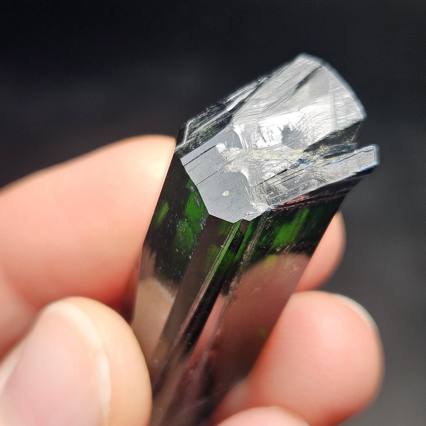 Vivianite Crystal Specimen 16.09g, Terminated Vivianite Crystal, Raw Blue