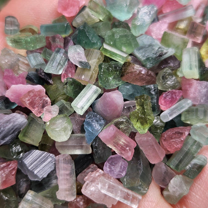 Bulk "Candy" Tourmaline, Pink Green & Blue Tourmaline Crystals, Brazilian Specimens