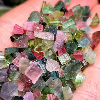 Bulk "Candy" Tourmaline, Pink Green & Blue Tourmaline Crystals, Brazilian Specimens