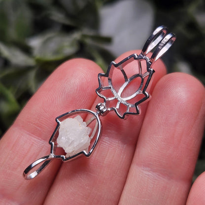 Phenacite Sterling Silver Pendant, Phenacite Necklace, Phenacite Jewelry, Phenakite Pendant, Phenacite Crystal