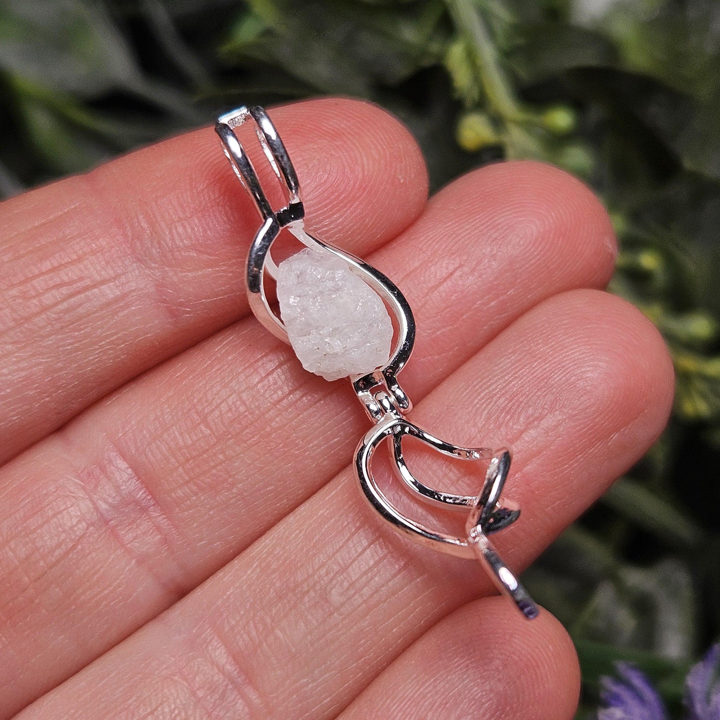 Phenacite Crystal Pendant, Phenacite Necklace, Phenacite Jewelry, Phenakite Pendant, Choose Silver Plated or Sterling Silver