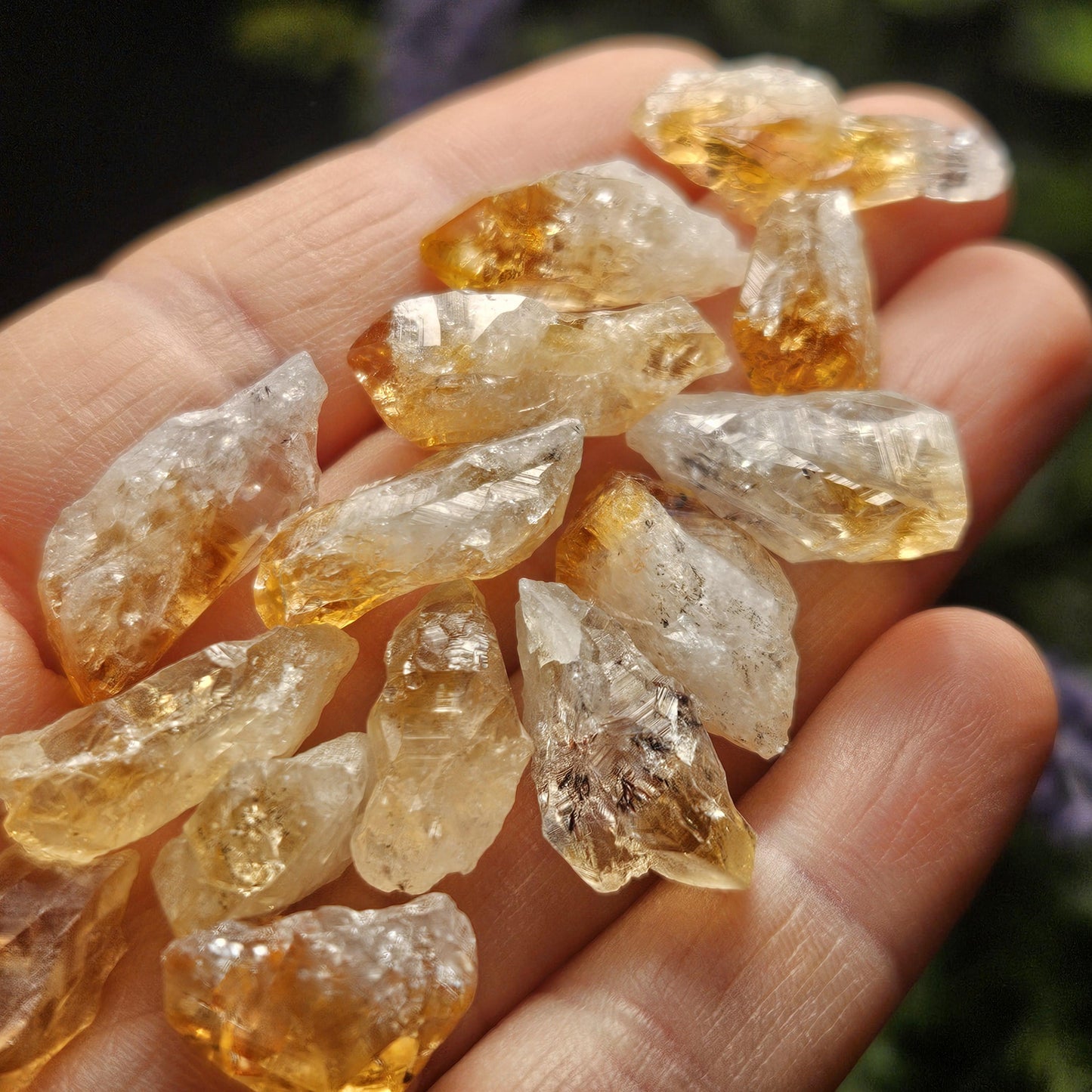 Raw Citrine Crystal, Brazilian Citrine Stone, Citrine Gemstone, Yellow Birthstone