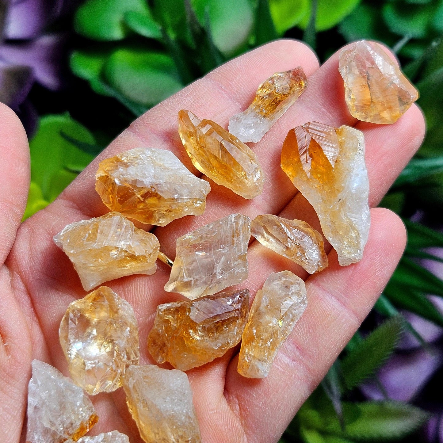 Raw Citrine Crystal, Brazilian Citrine Stone, Citrine Gemstone, Yellow Birthstone