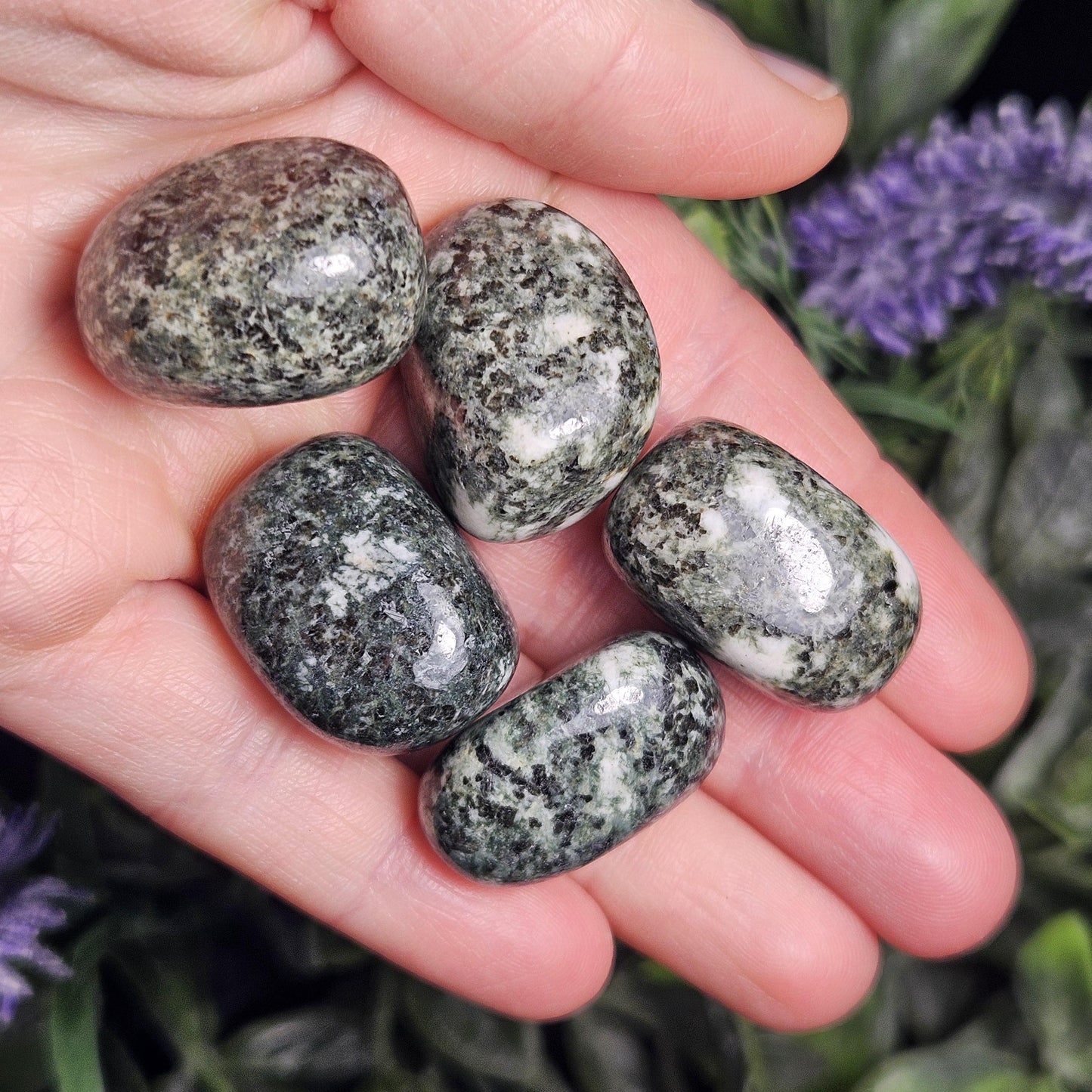 Preseli Bluestone Polished Specimen (0.75"+), Stonehenge Bluestone, Preseli Blue Stone Tumbled Crystal