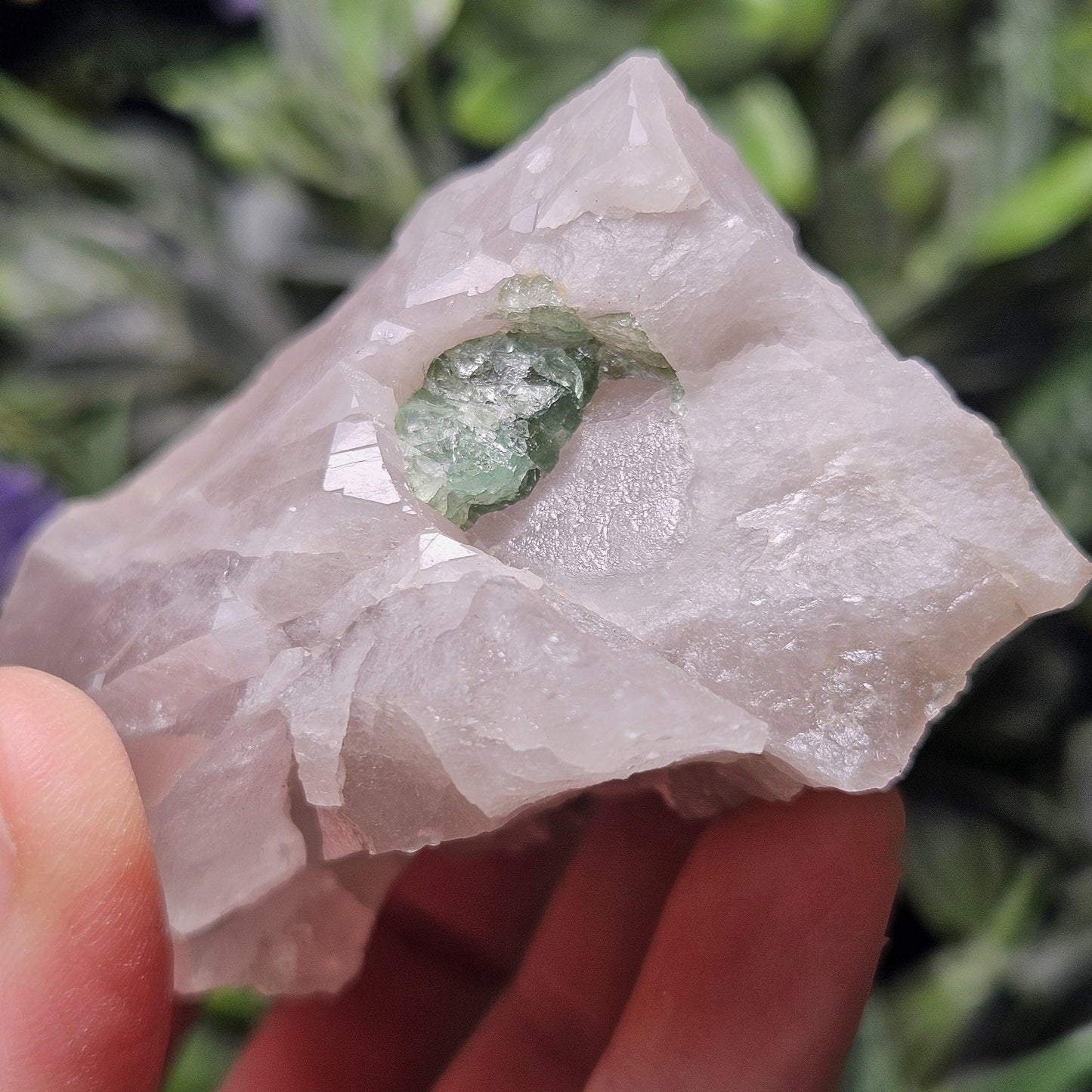 Watermelon Tourmaline on Quartz 166.23g, Terminated Bicolored Brazilian Tourmaline Specimen, Watermelon Tourmaline Crystal, Pink Tourmaline