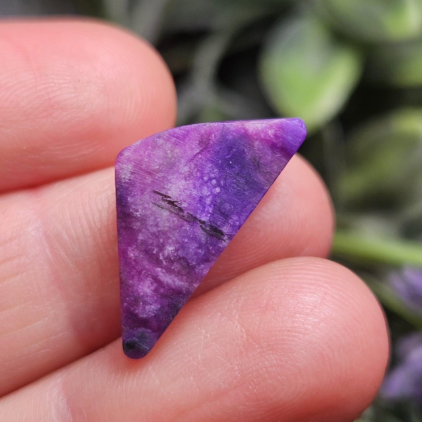 Gel Sugilite Crystal 2.23g, Raw South African Sugilite Stone Specimen