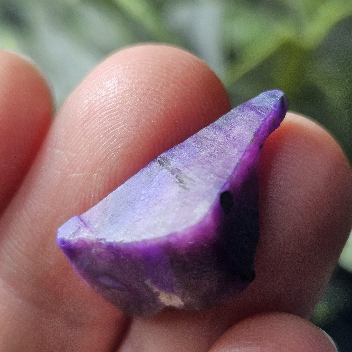 Gel Sugilite Crystal 2.23g, Raw South African Sugilite Stone Specimen