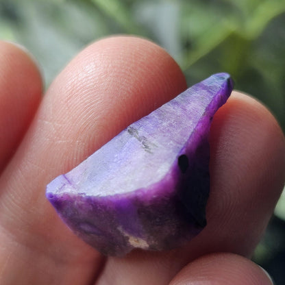 Gel Sugilite Crystal 2.23g, Raw South African Sugilite Stone Specimen
