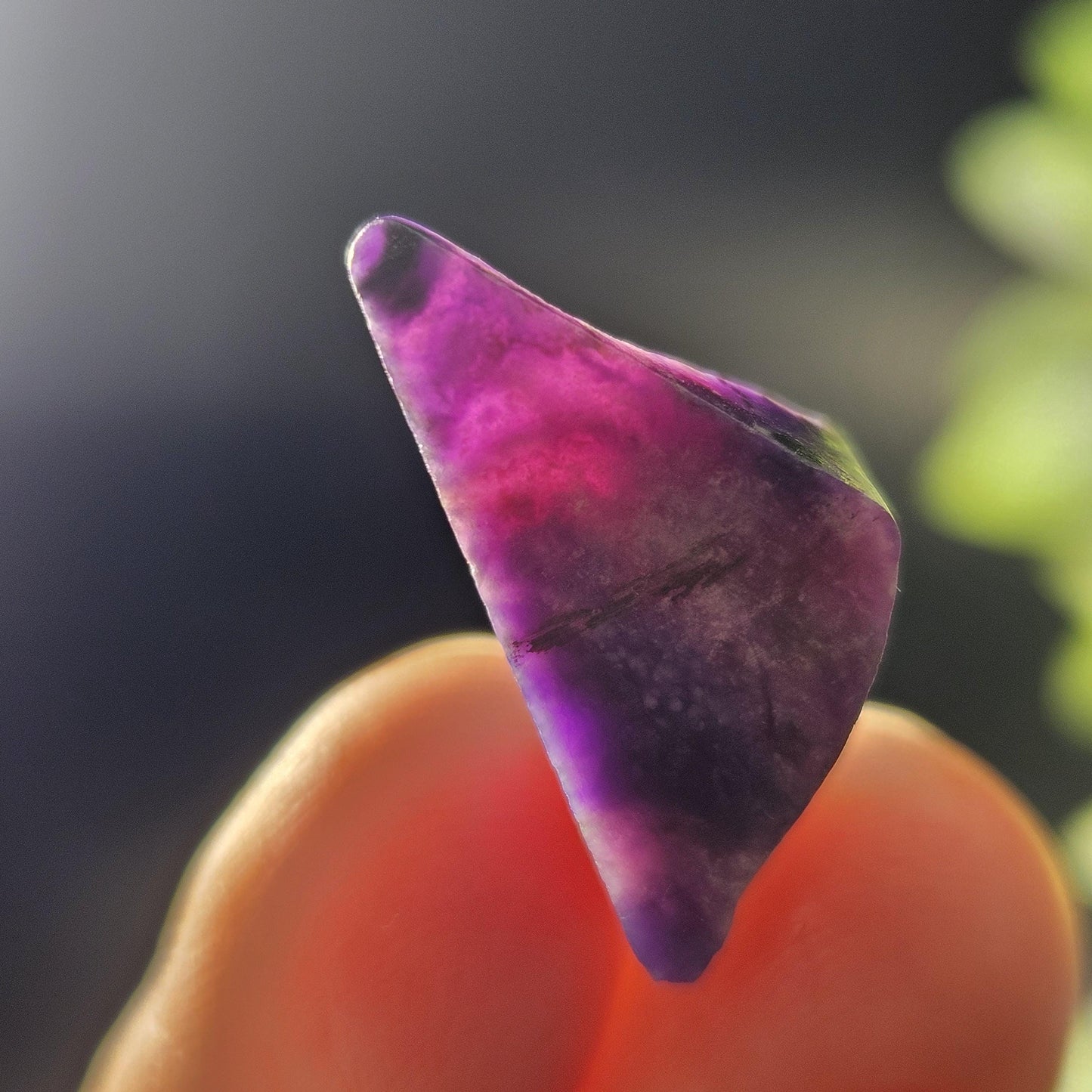 Gel Sugilite Crystal 2.23g, Raw South African Sugilite Stone Specimen