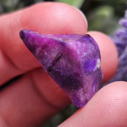 Gel Sugilite Crystal 2.23g, Raw South African Sugilite Stone Specimen