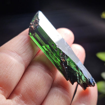 Vivianite Crystal Specimen 12.13g, Terminated Vivianite Crystal, Raw Blue