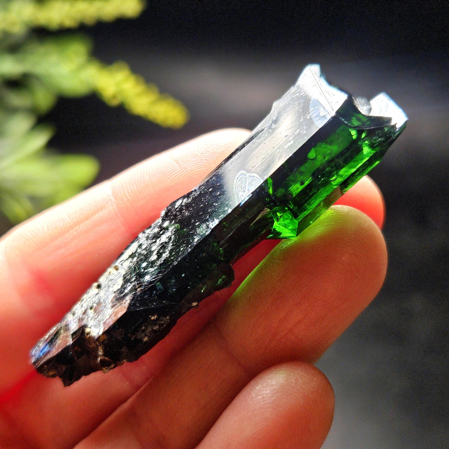 Vivianite Crystal Specimen 17.15g, Terminated Vivianite Crystal, Raw Blue