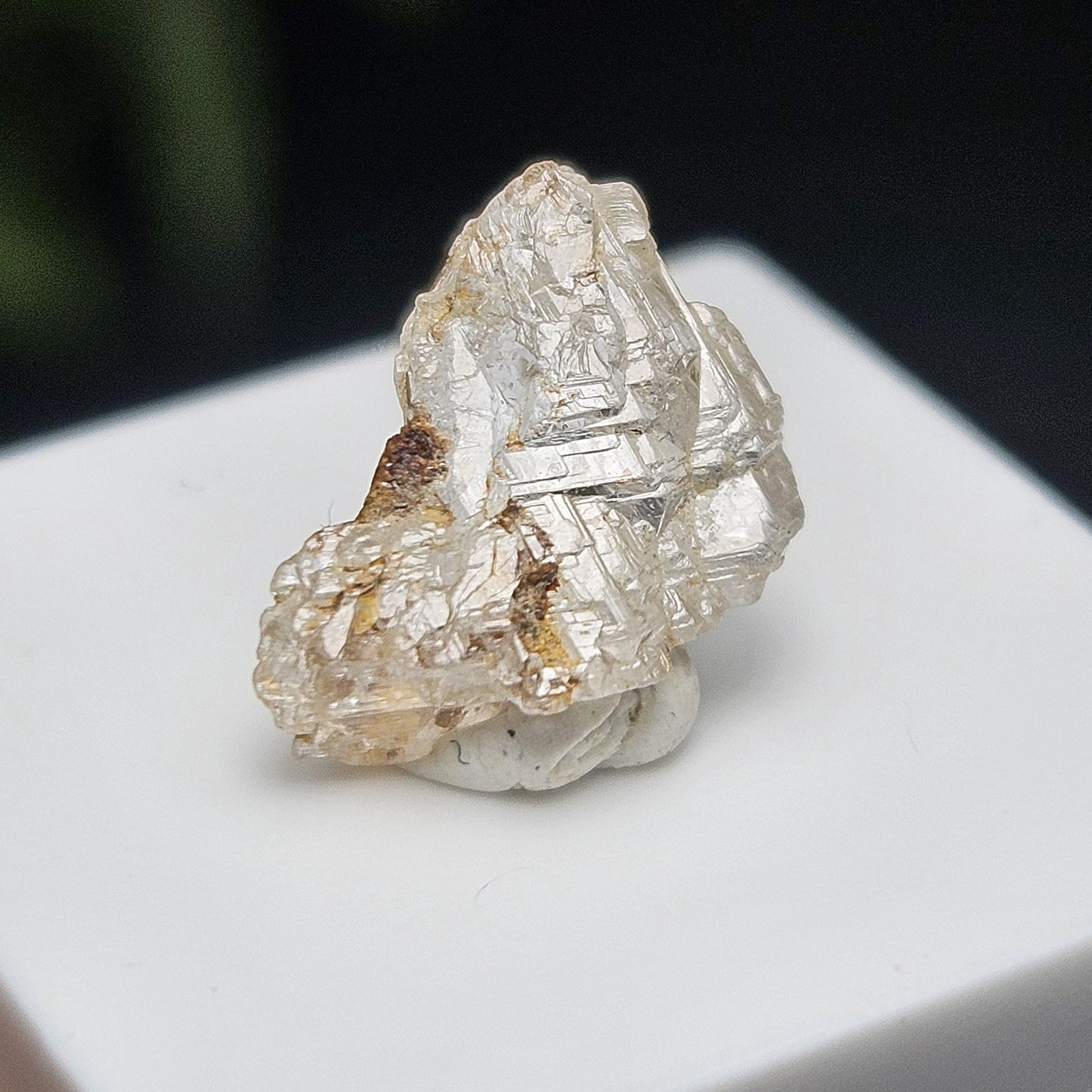 Etched Phenacite Crystal 2.61ct, Nigerian Phenakite Stone, Etched Phenakite