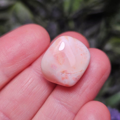 Botswana Agate Crystal, Pink & Grey Chalcedony ~ Choose Your Size