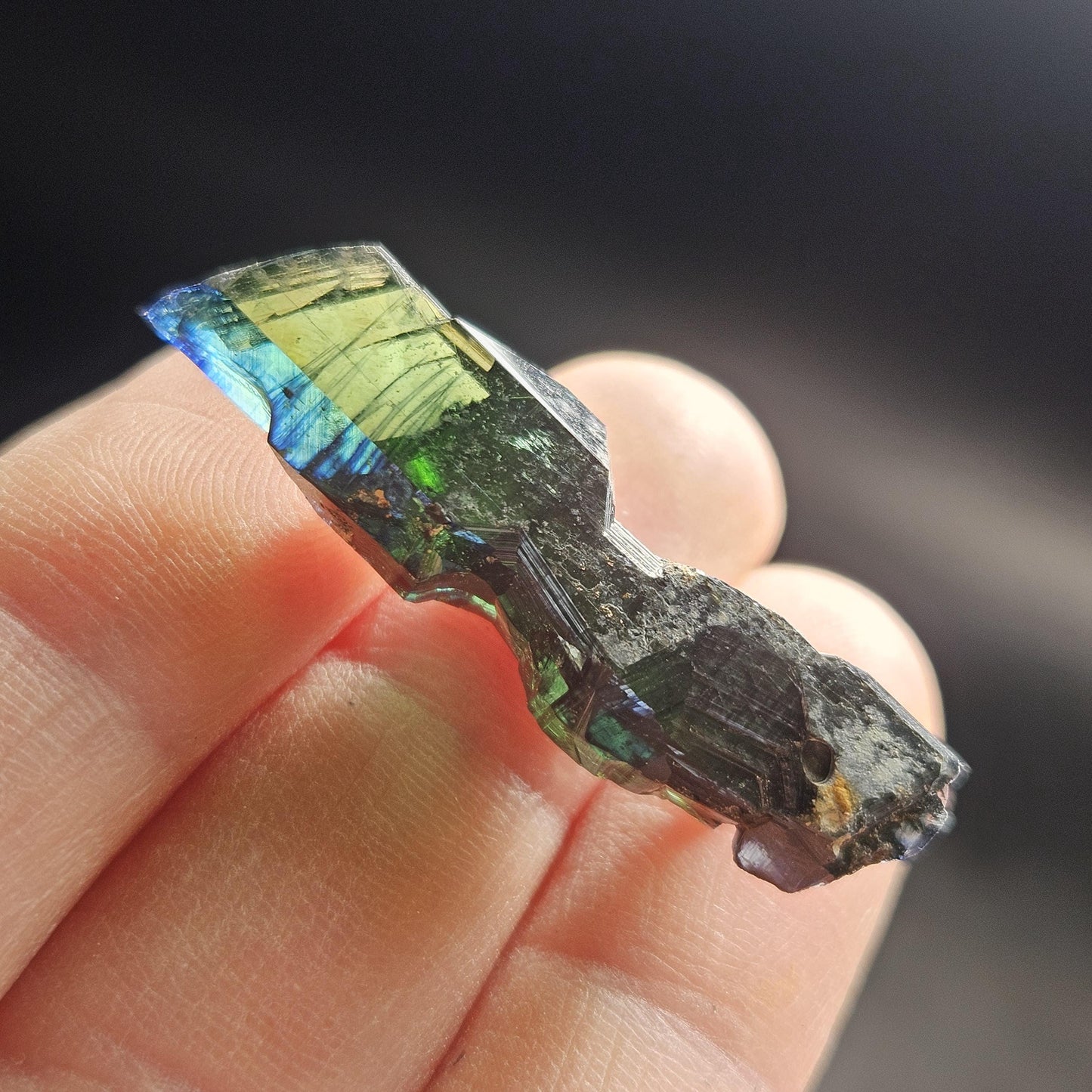 Custom Vivianite Crystal