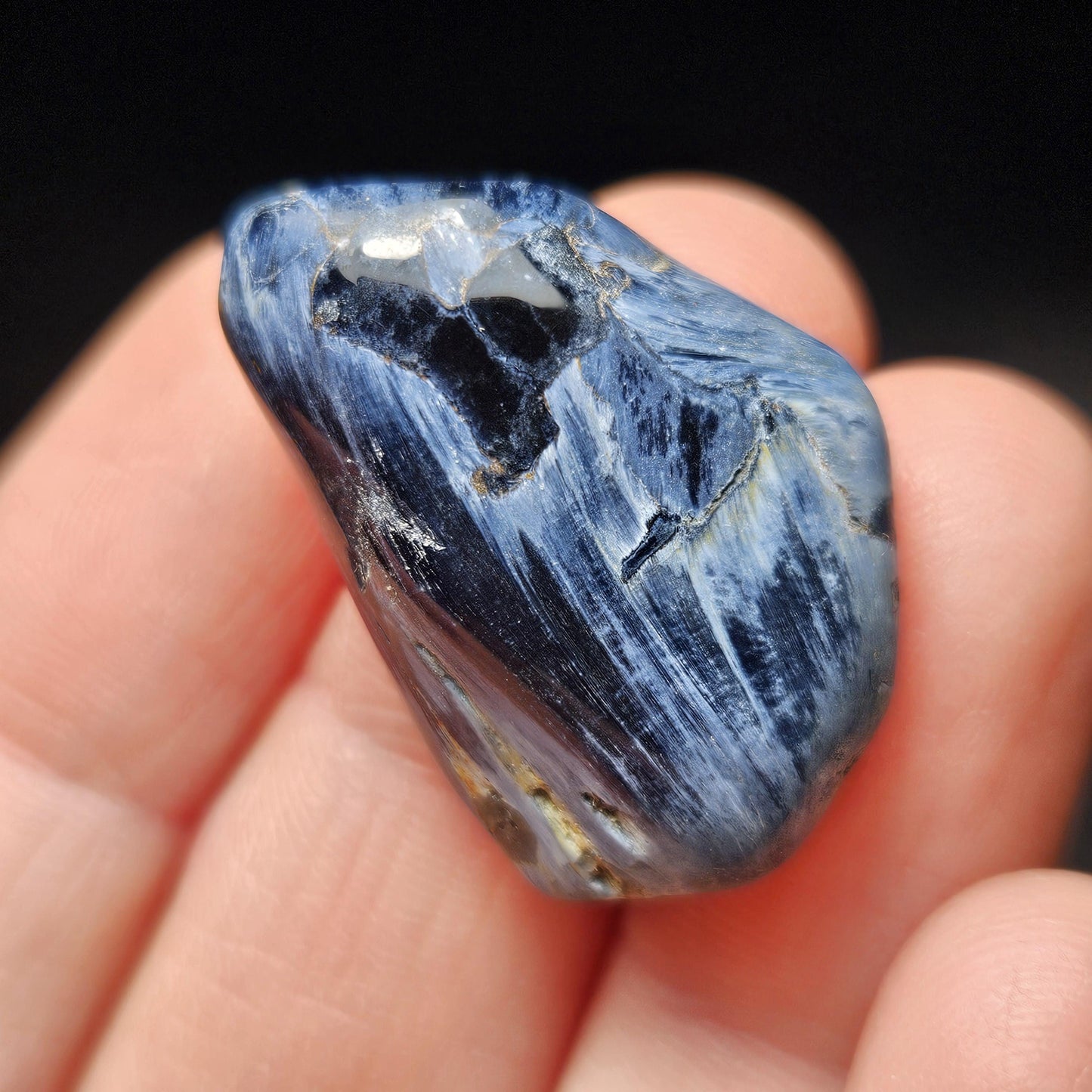Blue Pietersite Crystal Specimen, Choose Your Size