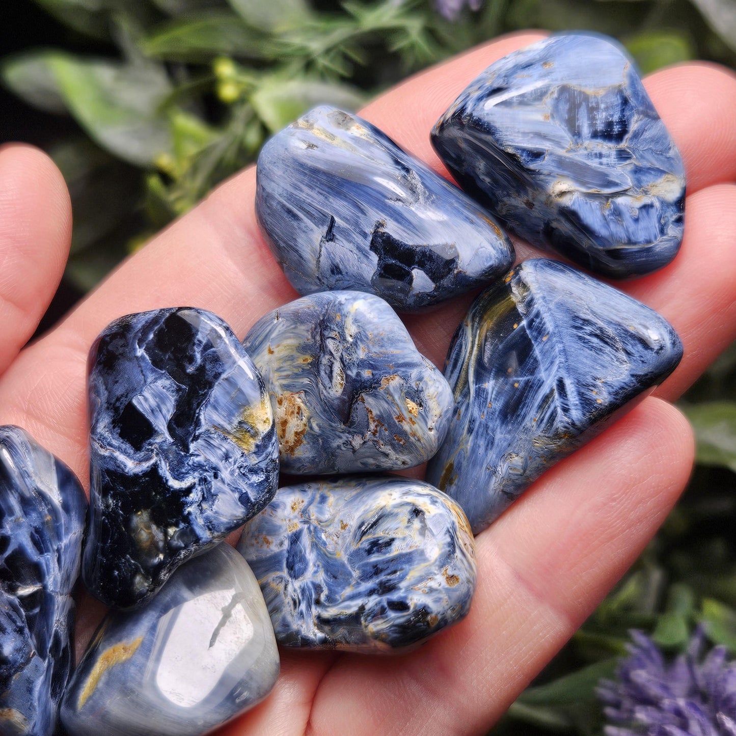 Blue Pietersite Crystal Specimen, Choose Your Size