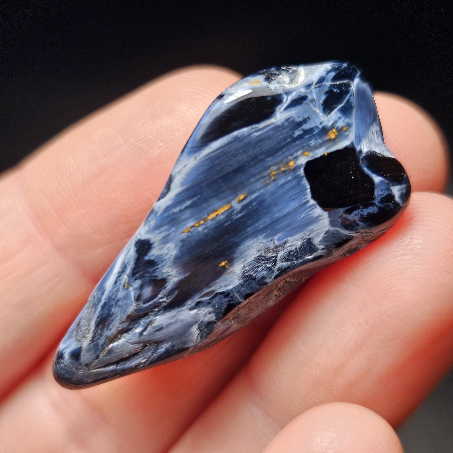 Blue Pietersite Crystal Specimen, Choose Your Size