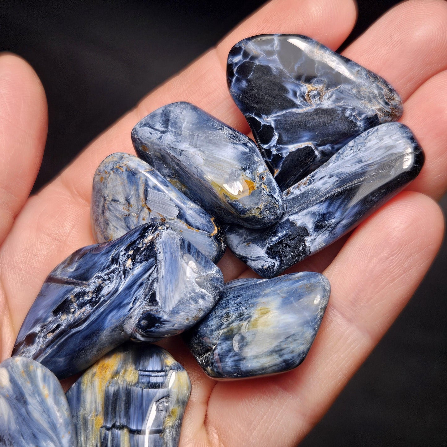 Blue Pietersite Crystal Specimen, Choose Your Size