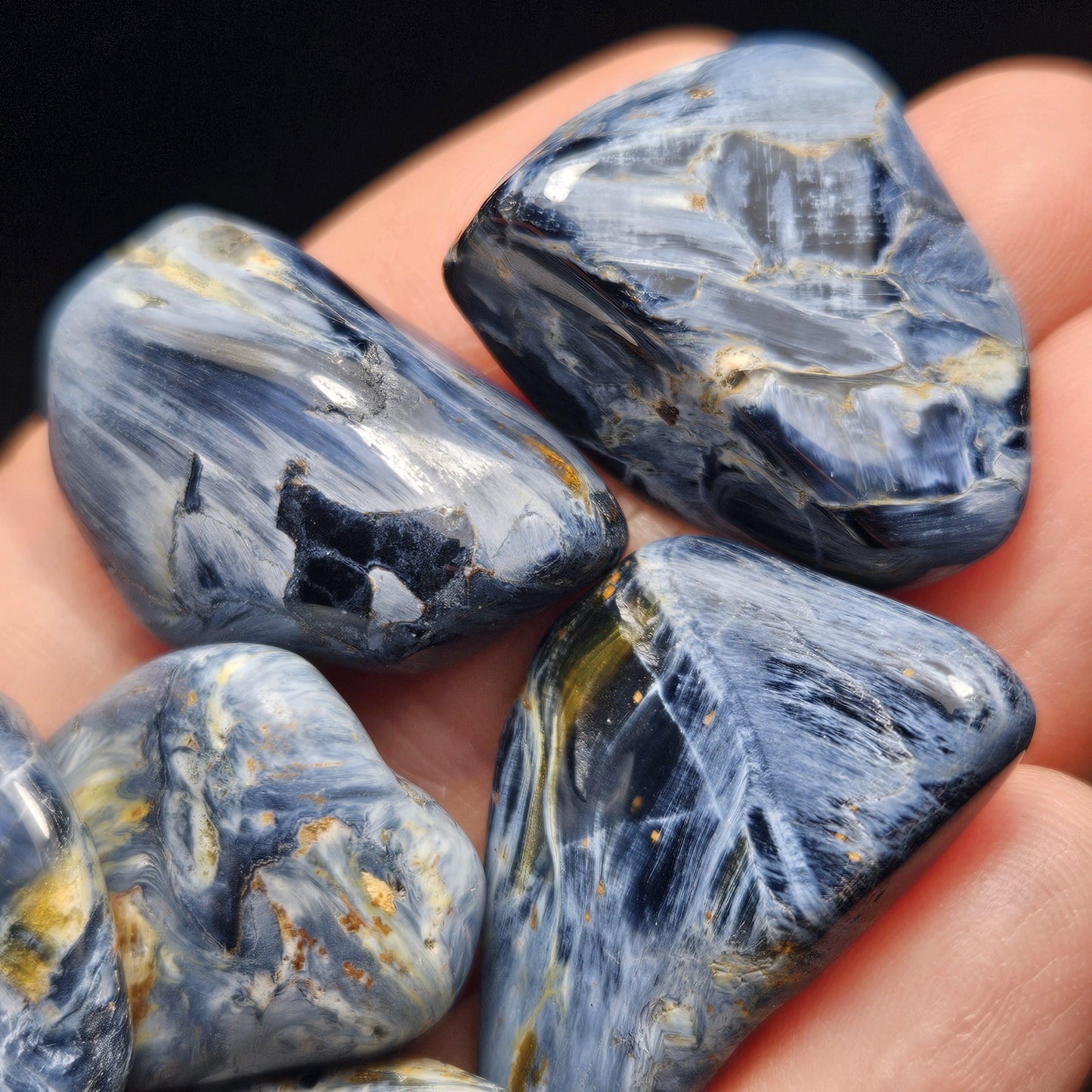 Blue Pietersite Crystal Specimen, Choose Your Size
